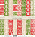 Miss Kate Cuttables Pattern Paper Pack - Fair Isle Christmas - Scrapbook Premium Specialty Paper Single-Sided 12"x12" Collection Includes 16 Sheet...
