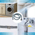 10ft Washing Machine Drain Hose, Universal Drain Hose Extension Kit for Washer, Dishwasher, Flexible Discharge Hose for LG/GE/Samsung, Fit up to 1...