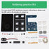 Soldering Practice Kit Memory Training Game Toy Electronic DIY Kit Handheld Game Console Fun Toy Kits Soldering Project for Kids Student Halloween...