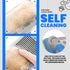 Performore Pet Grooming Brush, Self Cleaning Slicker Brush with Stainless Steel Wire Bristles for Dogs and Cats, Shedding Grooming Tools for Fur P...