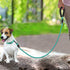 Dynmeow Reflective Dog Collar and Leash Set, 6FT Strong Climbing Rope Leash with Padded Handle, Adjustable Pet Collar with Soft Neoprene Padding f...