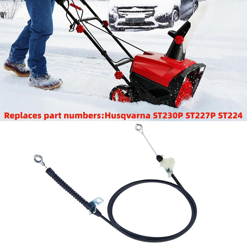 586961501 Chute Control Cable Reples for Husqvarna ST224 ST224P ST227P ST230P Snow Blowers...