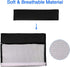 X AUTOHAUX 4pcs Universal Black Car Safety Seat Belt Pads Cover with Soft Polyester Fiber Auto Seatbelt Shoulder Pad for More Comfortable Driving...