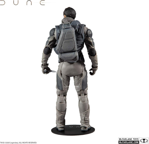 McFarlane Toys Dune Stilgar 7-inch Action Figure with Build-A Glossu ‘Beast’ Rabban Figure Parts, Multicolor...
