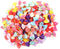 Pet Headdress Bowknot Flower Pet Dog Accessories Long-haired Princess Style Headdress Dress Up Dog Hairpin Randomly (50pcs Bow headdress)...