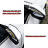 UYYE 2 Pcs Car Side Mirror Rain Visor Guard, Car Accessories,PVC Car Rear View Mirror Rain Eyebrow, Waterproof Auto Mirror Rain Visor Guard for Mo...