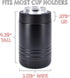 4-in-1 Stainless Steel 12 oz Double Wall Vacuum Insulated Can or Bottle Cooler Keeps Beverage Cold for Hours - Also Fits 16 oz Cans - Powder Coate...