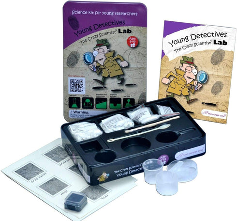 The Purple Cow The Crazy Scientist Lab Young Detectives Science Kit, Model Number: 5522023...
