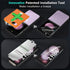 YWXTW [ 2023 Upgraded Alignment Tool for Samsung Galaxy Z Flip 5 Screen Protector, 2 Pack Inner Soft EPU + 2 Pack Front Tempered Glass + 2 PCS Met...