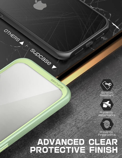 SUPCASE Unicorn Beetle Style Series Case for iPhone 13 Pro Max (2021 Release) 6.7 Inch, Premium Hybrid Protective Clear Case (MintGreen)...