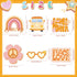 12 Pcs Car Air Fresheners Cute Car Interior Accessories Boho Scented Hanging Air Fresheners Kawaii Essential Oil Automotive Fresheners for Women M...