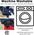 C9 Champion Kids' Machine Washable Lightweight Gloves, Touch Screen Friendly, Pink, Girls' 8/16...
