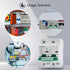 Miniature Circuit Breaker 500V DC circuit breaker 2Pole 100Amp smart circuit breaker DIN Rail Mount for Marine power systems,solar photovoltaic sy...