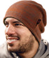 Lvaiz Mens Winter Beanie Hat Warm Fleece Lined Skull Cap for Men Reversible Women Windproof Watch Hat Knit Warm Unisex Beanie...