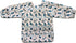 MUMBABY Baby Bib Sleeved Shirt with Pocket 1-3 Years Old Toddler Smock, Waterproof and Washable (Summer Bike)...