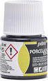 Pebeo Porcelaine 150, Water-Based High-Gloss Color Porcelain Paint, 45 ml Bottle - Abyss Black...