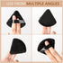Etercycle 7-in-1 Makeup Spatula Korean and Powder Puff Set - Professional Cosmetic Palette with Triangle Puff for Eye Shadow, Eyelashes, Body Loos...