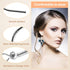 925 Siver Earring Hooks, Hypoallergenic Earring Hooks,160Pcs Earring Making Kit with Earring Hooks and 2 Different Clear Silicone Earring Backs fo...