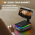 JTEMAN Gifts for Men Women,Cell Phone Stand with Bluetooth Speaker,LED Light,and Lanyard,Cool Tech Gadgets,Unique Birthday Gifts for Men Husband M...