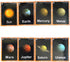 Set of Solar System Flash Cards for Toddlers(15Count)|Kids Learning Flashcard & Montessori Pocket Cards|Perfect for Pre-K Decor Background Wall St...