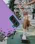 for Samsung Galaxy S22 Case, with Screen Protector, Port Protection, Full-Body Non-Slip Silicone Rubber Covered, 3-Layer Drop-Proof Cover Phone Ca...
