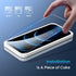 Fotbor [3+3 Pack for iPhone 12 Pro Max Screen Protector with Camera Lens Protector, Tempered Glass Shatterproof Easy Installation Frame, HD Clear ...