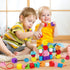 Montessori Wooden Lacing Beads Toys for 2 3 4 Year Old Toddler Kids, Sequencing & Stacking Block Toy with Storage Box, STEM Preschool Learning Toy...