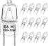 G8 Halogen Bulb 20W 120V Dimmable Xenon Bulb (12 Pack) G8 Base 2Pin T4 JCD Type 2700K Warm White Under Cabinet Puck Lighting Replacements...