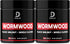 Wormwood Capsules - 12 Herbs Blended Black Walnut, Cloves, Ginger, Turmeric, Cinnamon, Apple, Quassia - 2 Packs 50 Capsules - Support Digestive, I...