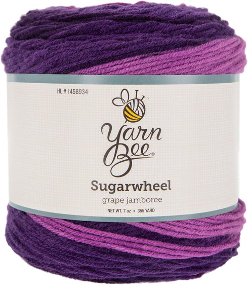Yarn Bee 4 - Medium Yarn for Crocheting & Knitting – Soft Yarn Skein – 355 Yards of Acrylic Yarn for Crocheting Blankets, Hats, & More – Craft Sup...