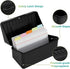 MaxGear Index Card Holder Set, 3x5 Index Card Organizer with Dividers, Plastic Index Card Box for Flash Cards, Note Cards, Recipe Cards, 5 Color I...
