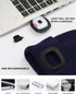 MELASA Unisex Kids LED Beanie, USB Rechargeable Hands Free Headlamp Hat, Night Flashlight Hat, Gifts for Kids Boys Black...