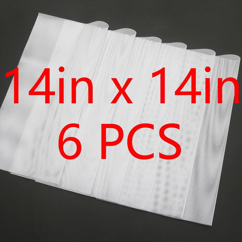 Silicone Mesh Dehydrator Sheets, for Food Dehydrator & Freeze Dryer, Premium Non-Stick Silicone Reusable, 6 Pcs/sets 14x14 in…...
