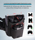 GAIARENA Binocular Harness Chest Pack, Waterproof Bino Harness with Rangefinder Pouch for 20x50 Binoculars Bino Chest Harness Adjustable Binocular...