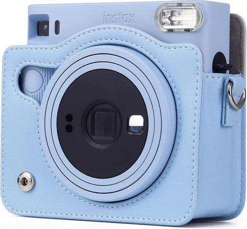Rieibi Square SQ1 Case, Protective Case for Fujifilm Instax Square SQ1 Instant Camera, PU Leather Compact Cover with Adjustable Shoulder Strap...
