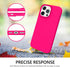 GUAGUA Compatible with iPhone 13 Pro Max Case 6.7 Inch Liquid Silicone Soft Gel Rubber Slim Microfiber Lining Cushion Texture Cover Shockproof Pro...