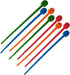 Multi Purpose Silicone Zip Ties - 20 pcs - 6 inch Cable Ties - Double Lock Twist Ties in Multi Color (Red, Blue, Green, Orange) - Extra Hold Reusa...
