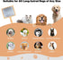 Dog Slicker Brush for Shedding and Grooming Medium or Long Haired Cats, Extra Long & Soft Pin Slicker Brush for Removes Loose Hair, Tangles, Knots...