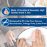 Finger Cots, Gel Finger Tips Protector, Finger Covers (14PCS, L size), New Material (Latex-Free), Finger Sleeves Great for Finger Cracking, Dermat...