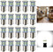 1156 1141 1003 7506 BA15S LED Bulbs Xenon White 20-Packs, Super Bright 3014 50-SMD LED Replacement for 12 Volt RV Camper Trailer Boat Trunk Interi...