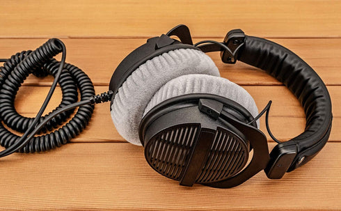 Replacement Ear Pads Compatible with DT770, DT880, DT990, DT 770 PRO, DT 880 PRO, DT 990 PRO Headphones (Silver)...