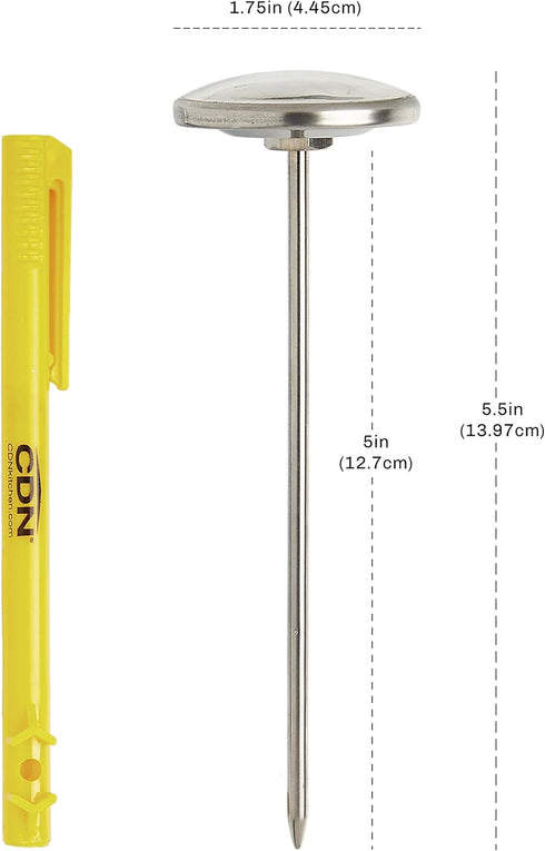 CDN IRXL220 Large Dial Cooking Thermometer...