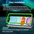 Screen Protector for iPhone 11, iPhone XR (6.1") HD Anti Blue Light Blocking Tempered Glass Film, Eye Protection,Case Friendly, No Bubbles, Anti G...