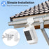 Gutter Mount for Spotlight Cam Plus/Pro (Battery), Adjustable Weatherproof Metal Mount Bracket, Accessories for Your Security Camera - 1Pack...