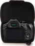 MegaGear ''Ultra Light'' Neoprene Camera Case Bag with Carabiner for Panasonic Lumix DMC-FZ300 Digital Camera (Black) (MG626), PU Leather...