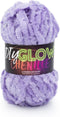 Lion Brand Yarn DIY Glow Chenille Yarn, Purple......