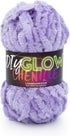 Lion Brand Yarn DIY Glow Chenille Yarn, Purple......