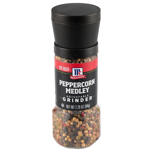 McCormick Peppercorn Medley Adjustable Grinder, 2.29 oz...