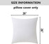 Home Brilliant Euro Sham Super Soft Striped Corduroy Velvet Decorative Throw Pillow Cushion Cover for Baby Couch Bench Sofa Spring Decor, 26x26 in...