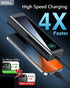 Portable Charger 40000mAh Power Bank, 22.5W Fast Charging Battery Pack with Built-in USB C in&out Cable, Ultra-High Capacity Portable Phone Batter...